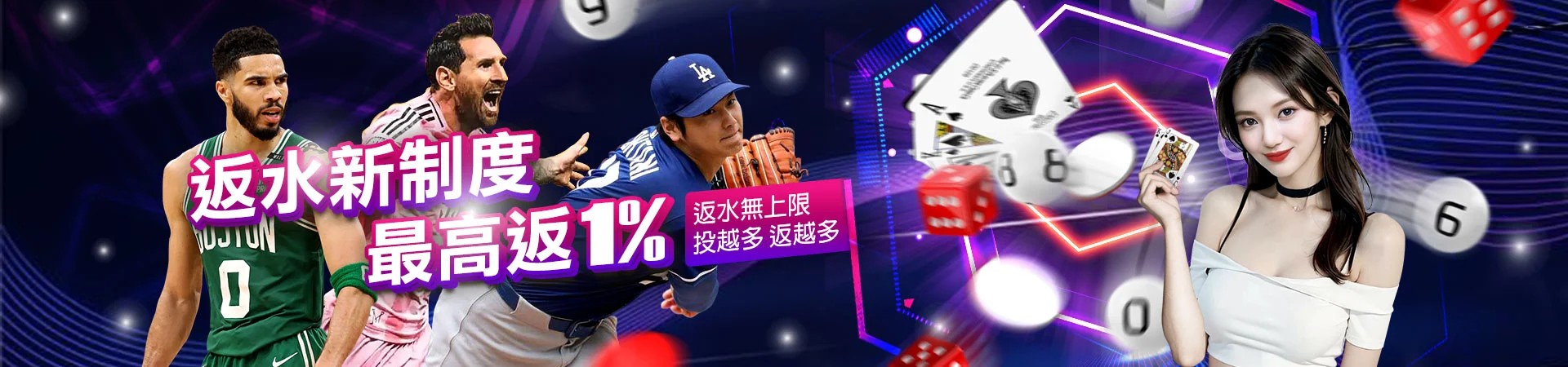 大老爺贏家娛樂城返水1%無上限